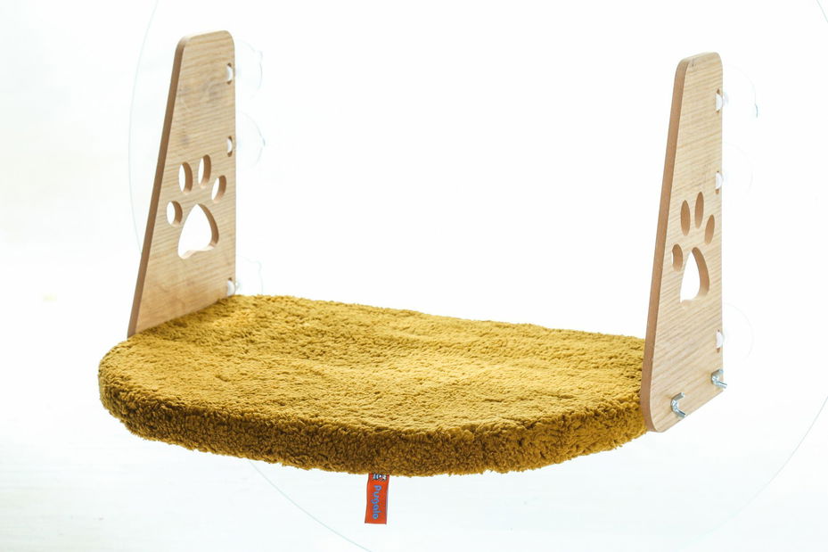 Závěsný pelíšek pro domácí zvíře Wiana (žlutá)