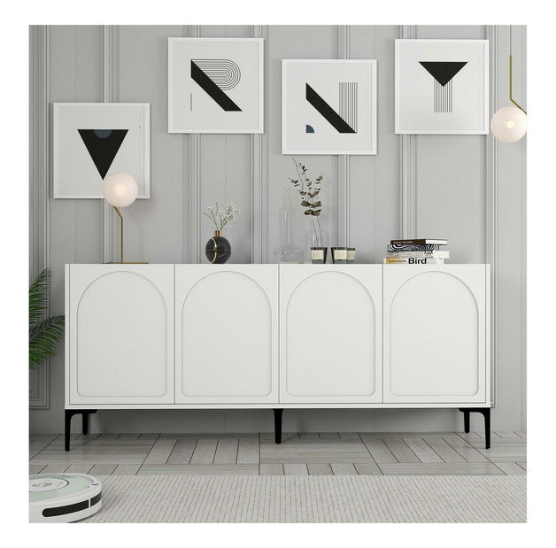 Skříňka Bipemu 2 (bílá + černá)