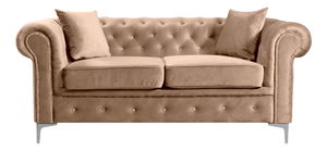 Luxusní rozkládací 2-sed Rikaro (velvet 28) 