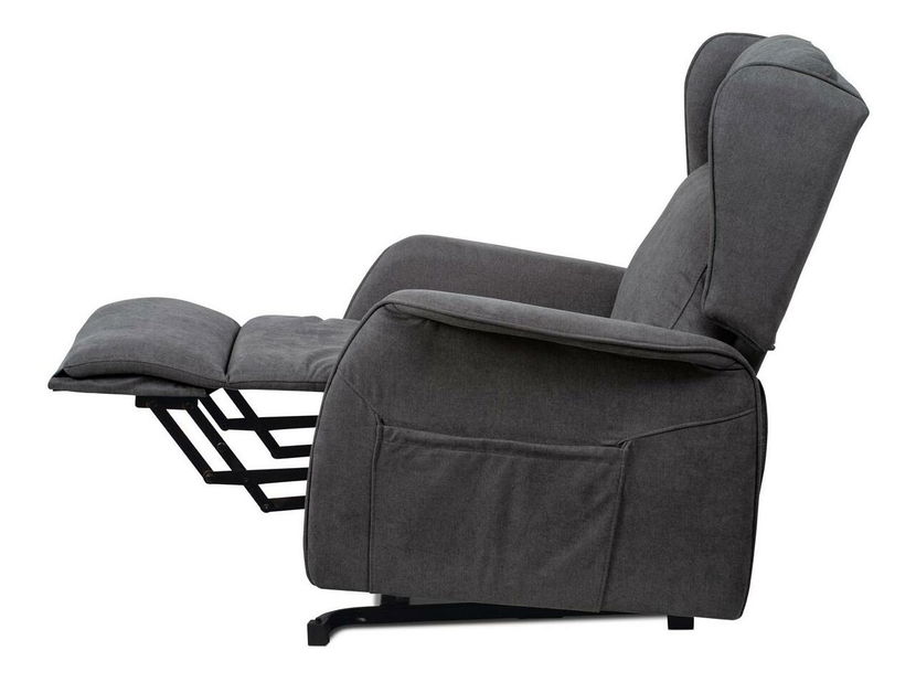 Polohovací křeslo Toman (šedá)