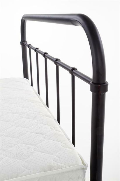 Jednolůžková postel 120 cm Lashell 120 (bez matrace) (černá)