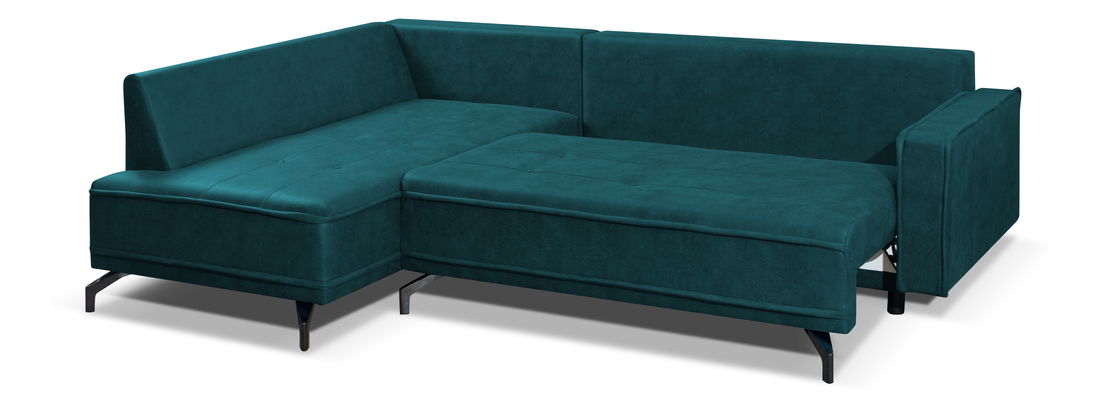 Rohová sedací souprava Tanore (tmavě šedá) (L)