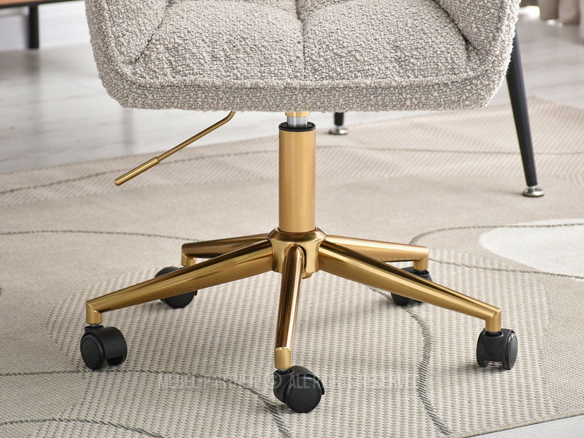 Křeslo Island (béžová + chromová)