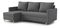 Rohová sedací souprava Ronaldo (L) (šedá)