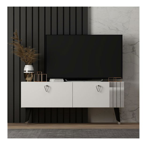 TV stolek/skříňka Nipuni (bílá)