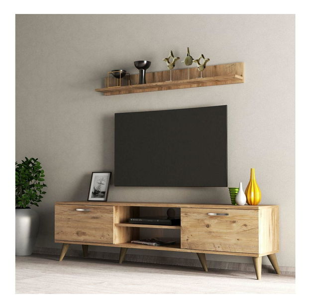 Obývací stěna Lavune 1 (borovice atlantická)