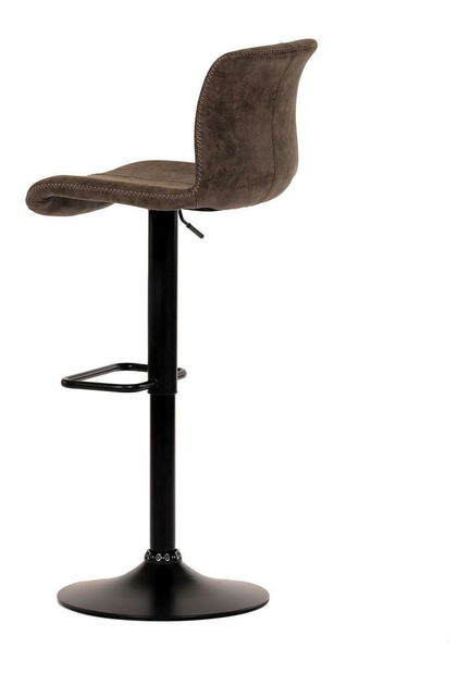 Barová židle Ampliase (hnědá)