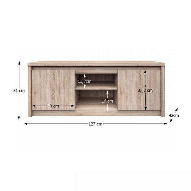 TV stolek/skříňka Rihana Typ 16 2D