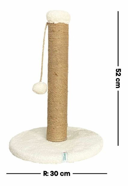 Škrabadlo pro kočky Coria 1 (béžová)