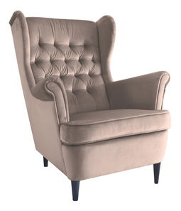 Relaxační křeslo Hollis (světlohnědá)