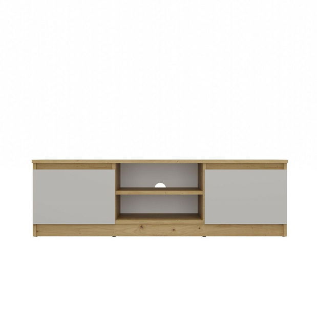 TV skříňka Musecalo 120 (dub artisan + kašmír)