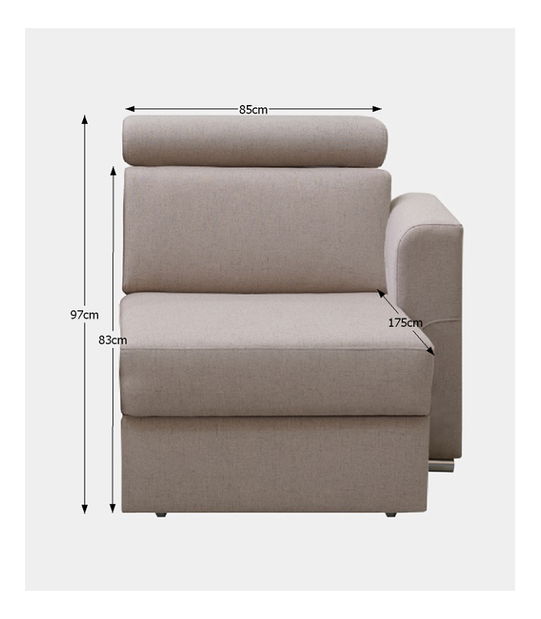 Otoman OTT 1B ZP na objednávku k luxusnej sedacieá sedacej súprave OTT 