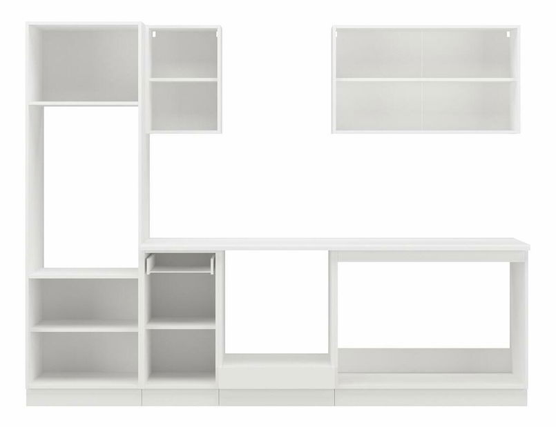 Kuchyňská linka 260 cm Tonislav Bílá 260 (bílá + bílá)