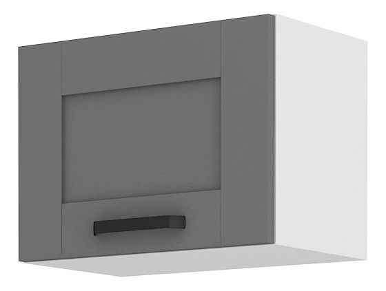 Horní kuchyňská skříňka Lucid 50 GU 36 1F (dustgrey + bílá)