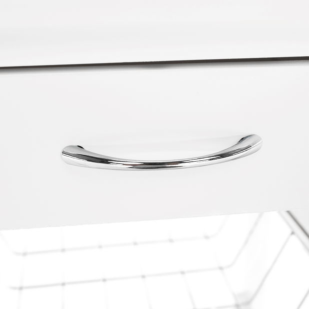 Servírovací stolek Kirsten (bílá)