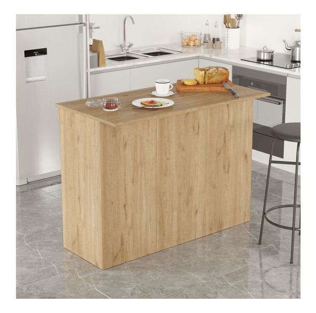 Barový stůl Orlandia 2 (pro 2 osoby) (dub)