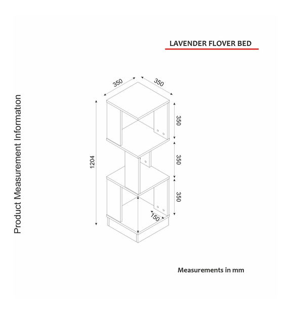 Regál Landa (bílá)