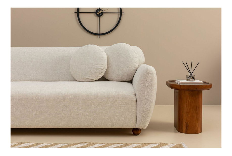 Rohová sedačka Edoletta 1 (L) (bílá)