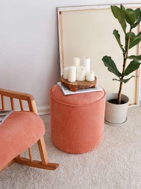 Taburetka Tedelezza (korálová)