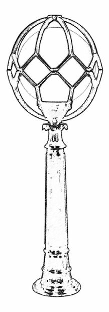 Venkovní podlahové svítidlo Milkela (černá + bílá)