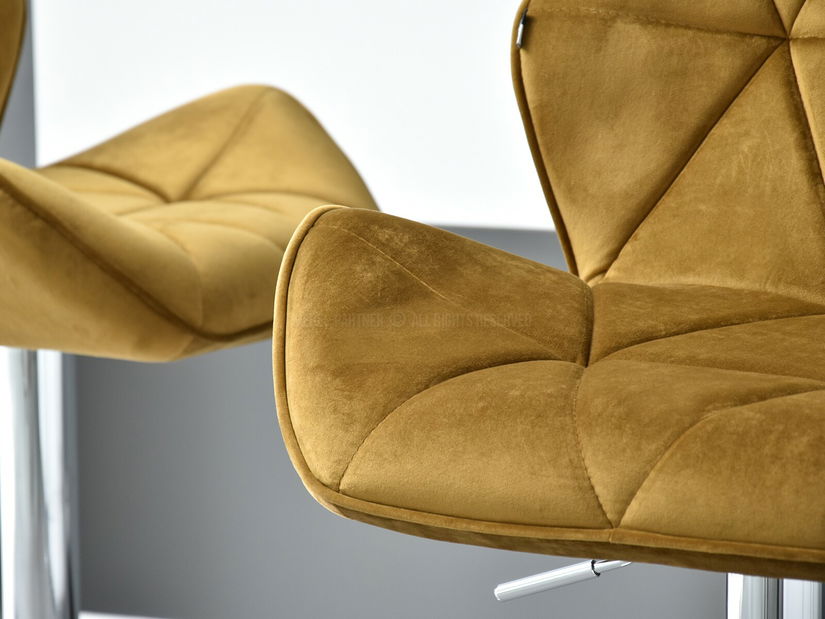 Židle Huhu (zlatá + černá)