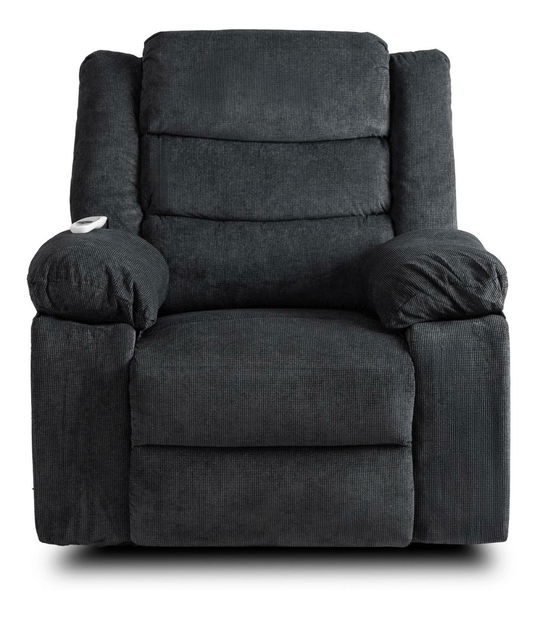 Masážní křeslo Jornaleros (černá látka)