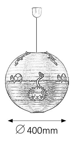 Dekorativní svítidlo Leon 4633 (vícebarevné)