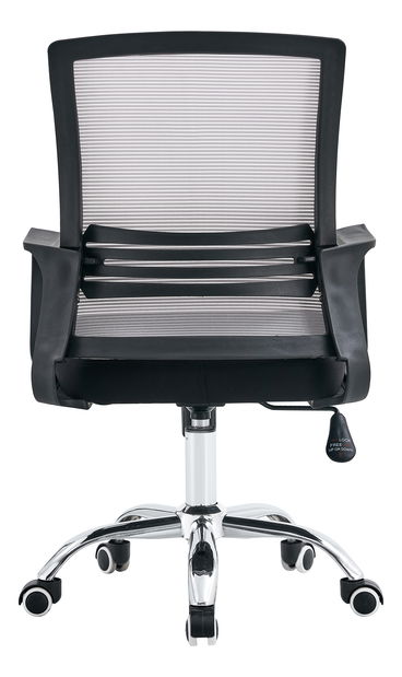 Kancelářská židle April (šedohnědá + černá)