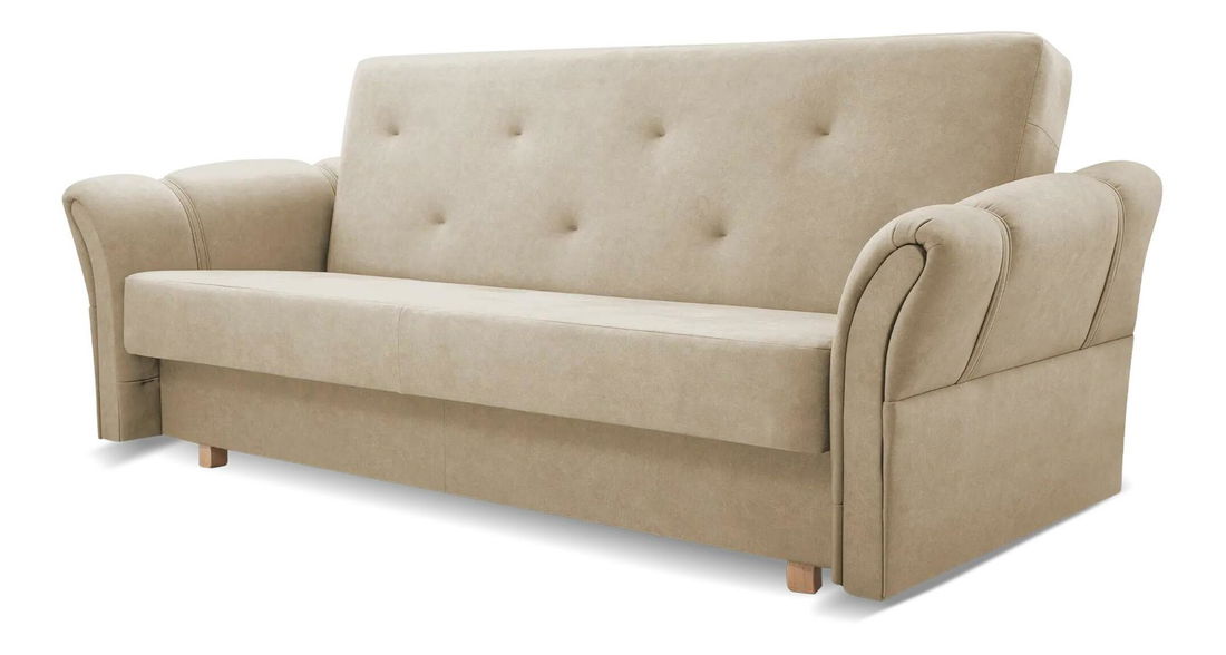 Pohovka Miriella (hnědá + béžová)