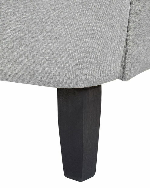 Křeslo ušák Absecon (šedá)