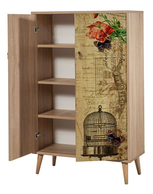 Skříňka Multibox 734 (dub sonoma)