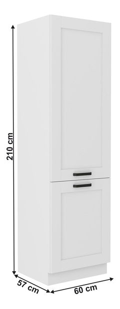 Vysoká skříňka Lesana 2 (bílá)