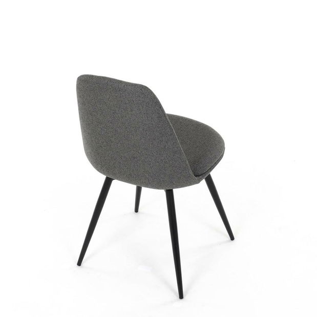 Jídelní židle Deleito (šedá)