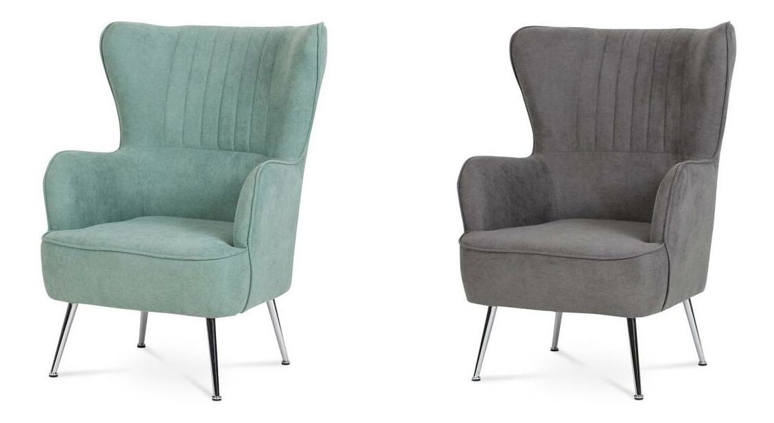 Křeslo ušák Agobios (šedá)