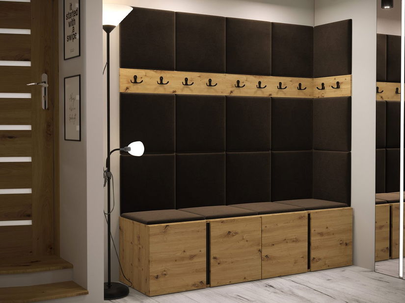 Předsíň Tovenaz II (dub artisan + černá)