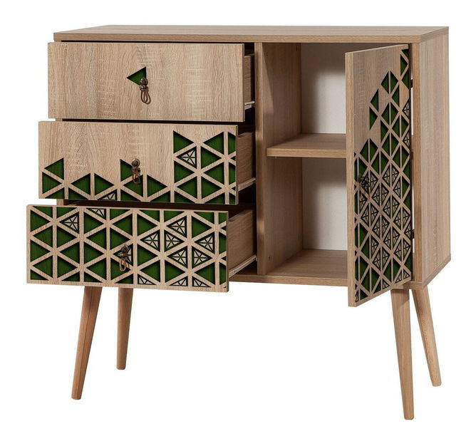 Komoda Valentina 121 (dub sonoma)