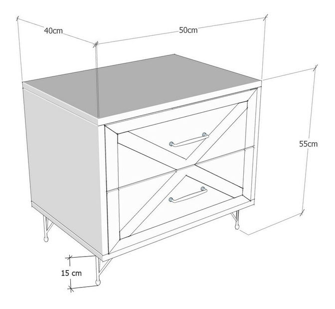 Noční stolek Comfi