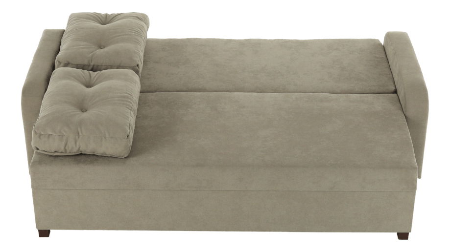 Rozkládací pohovka Porta (šedohnědá)