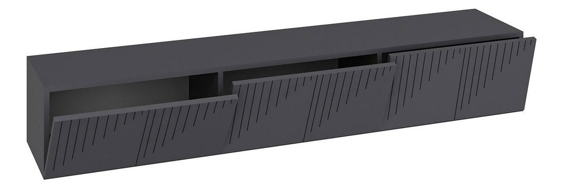 TV stolek/skříňka Kebati 3 (antracit)