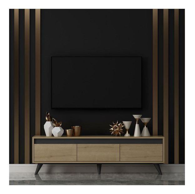 TV stolek/skříňka Vukule (dub safírový)