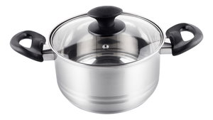 Kastrol s pokličkou- Fastplus Leger 18cm (stříbrná)