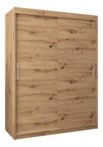 Šatní skříň 150 cm Toki (Dub artisan + Dub artisan)