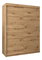 Šatní skříň 150 cm Toki (Dub artisan + Dub artisan)
