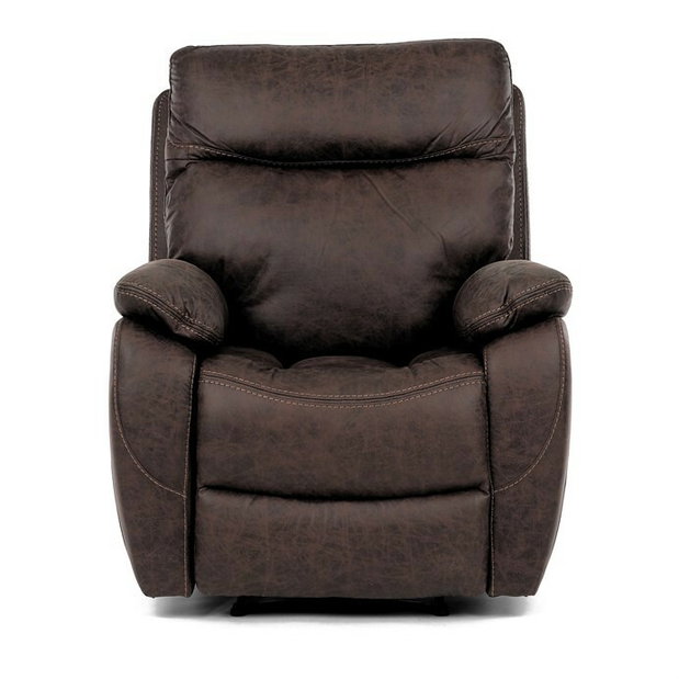 Relaxační křeslo Tělem (hnědá)