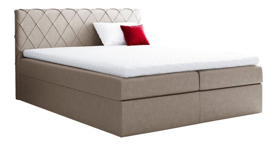 Manželská postel 200cm Nova (tmavě zelená)