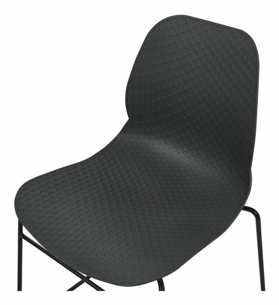 Set 4 ks jídelních židlí Panza (šedá)