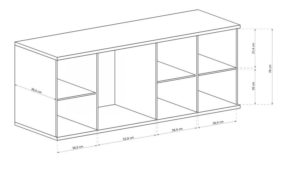 Komoda Claudi 20 (dub artisan)