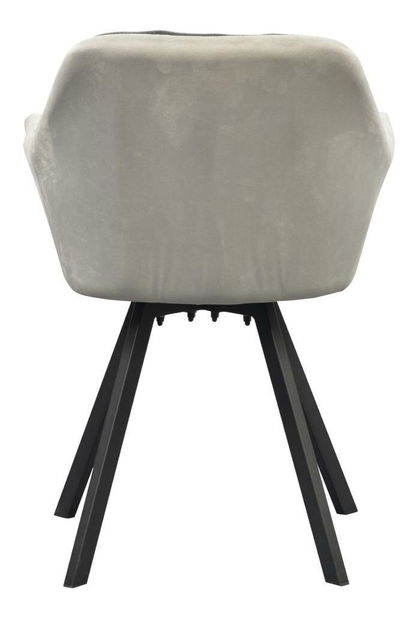 Jídelní židle Fleur (šedá)