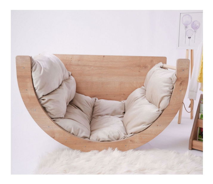 Lezecká souprava pro děti Sicup (hnědá)