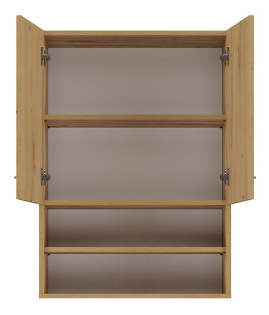 Závěsná koupelnová skříňka Perdieron 1 (dub artisan)